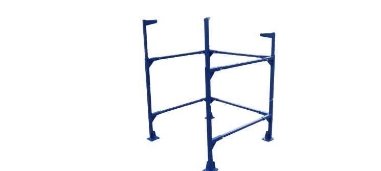 Demontowalny i regulowany stojak do worków Big Bag