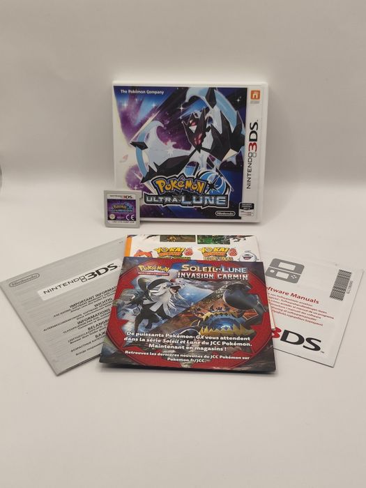 Pokémon Ultra Moon CIB (Caixa FR) - Nintendo 3DS | Excelente Estado