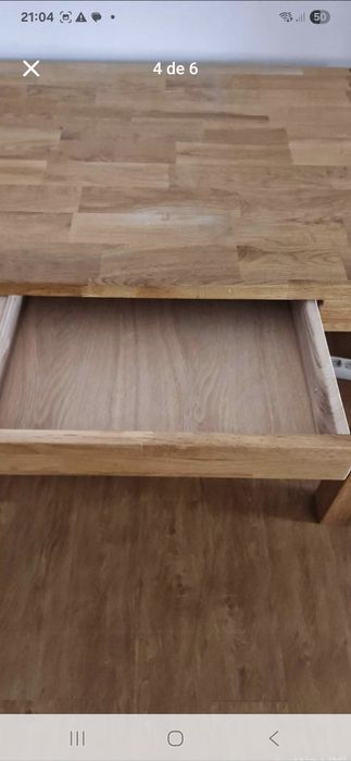 Mesa de cozinha e 4 cadeiras