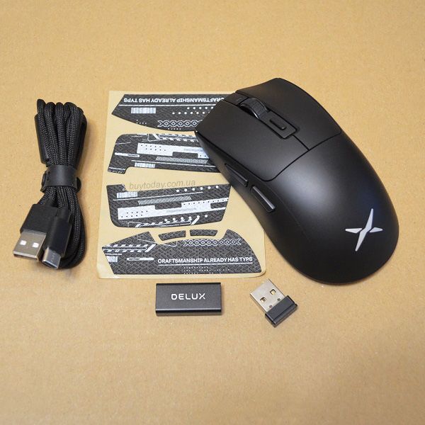 Компʼютерна миша Delux m600 pro PAW 3395