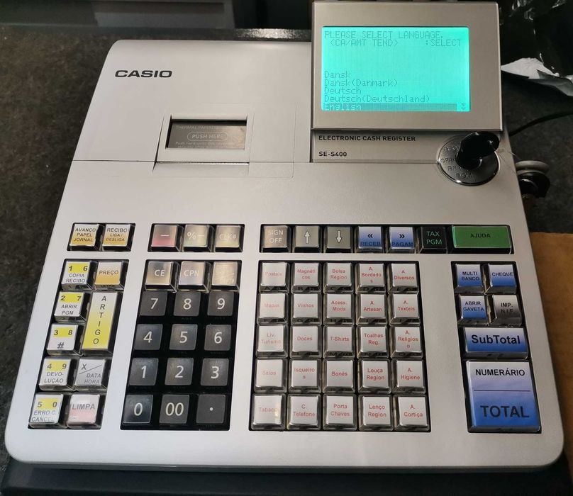 Caixa Registadora CASIO SE-S400