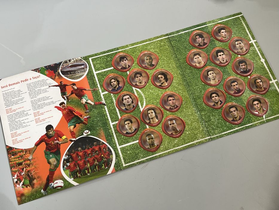 Caderneta Completa Euro 2004 Portugal GALP