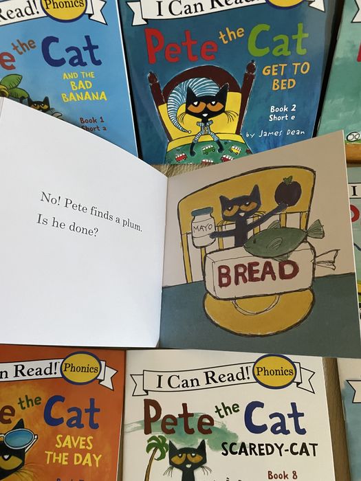 I can read książeczki do samodzielnego czytania po angielsku Pete Cat