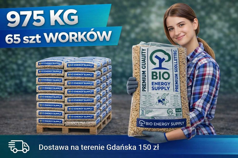 Pellet 975 kg Sosna Gdańsk