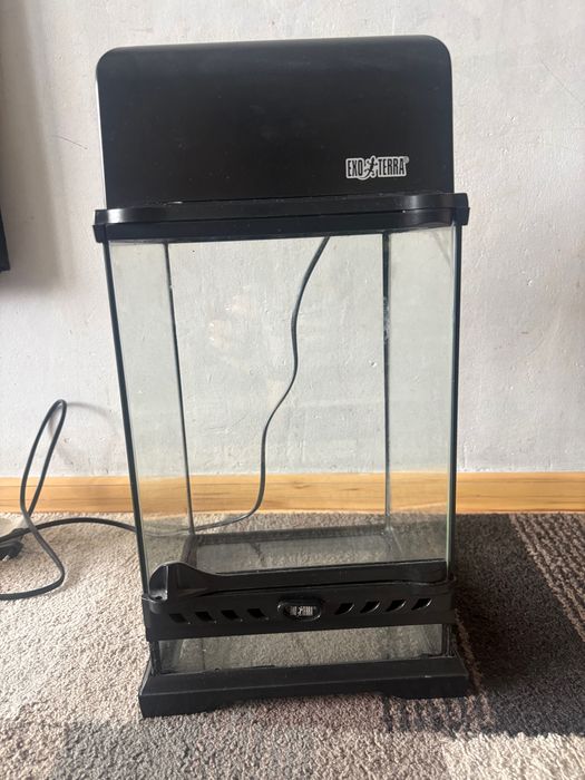 Terrarium Exo Terra 20x9x15 cm z lampą i wentylacją