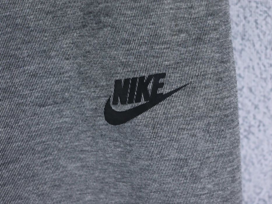 Nike męskie spodnie dresowe szare dresy bawełna joggery slim fit L