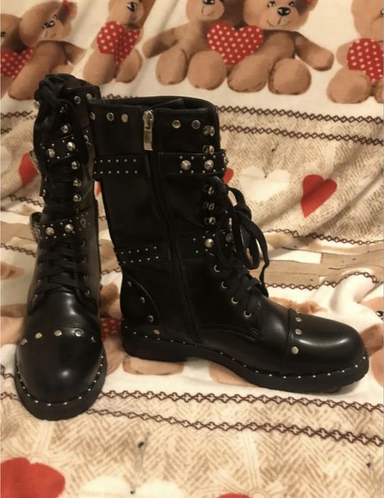 Ботинки, черевики, мото черевики осінні 39р