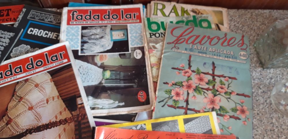 Conjunto de Revistas Crochet Antigas