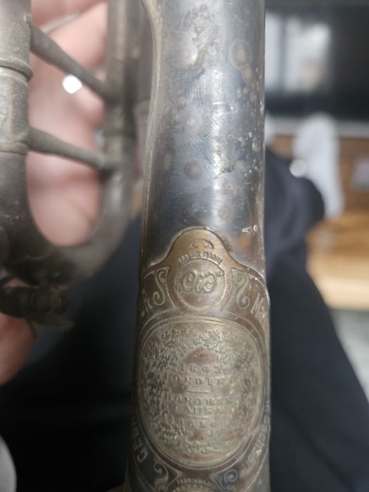 Trąbka, antyk 170 letni.