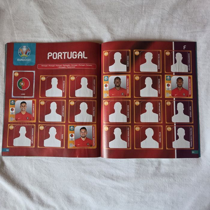 Euro 2020 caderneta