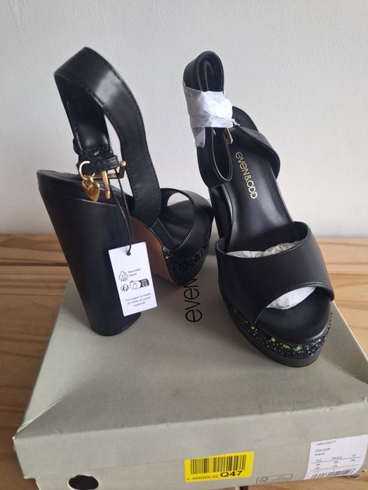 Damskie buty sandały na obcasie Even&Odd r.36 EV3S