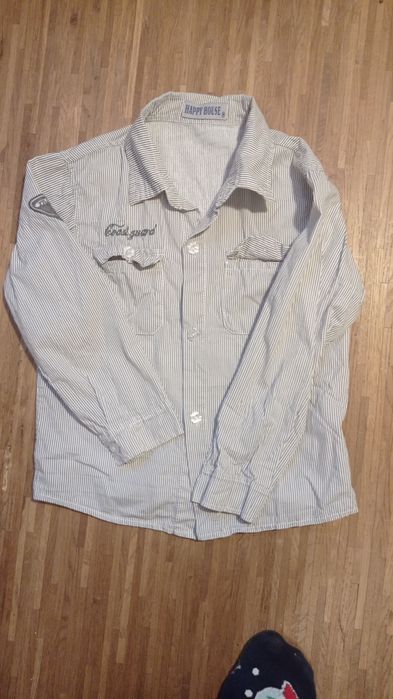 Koszula dziecięca prążkowana 116