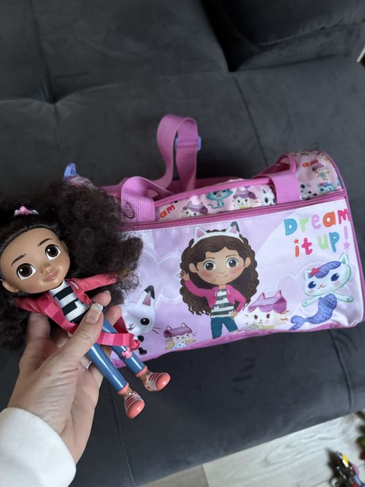 Gabi koci domek gabby torba podróżna sportowa lalka zestaw zestaw