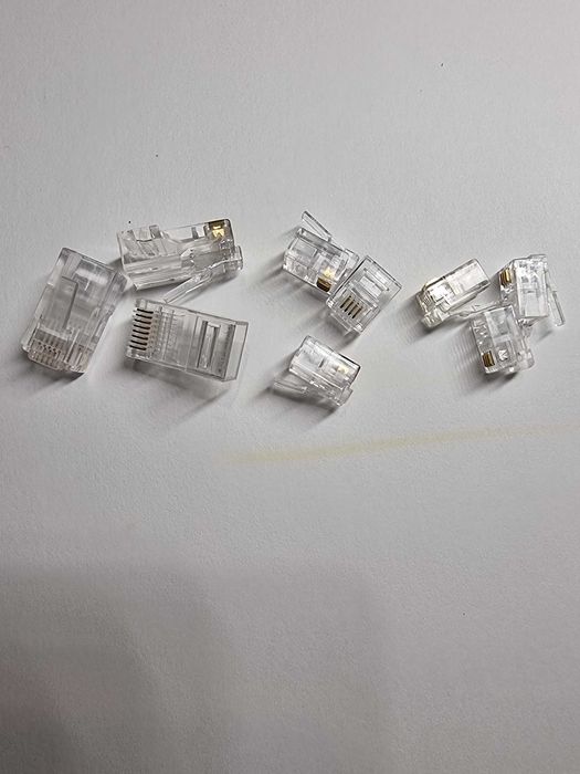 Продам коннектори RJ-45,  RJ-11,   RJ-9   Цена указана за 10 шт.