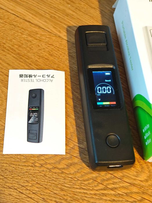 Alkomat Bezustnikowy Profesjonalny Precyzyjny LCD Jak Policyjny Cyfrow