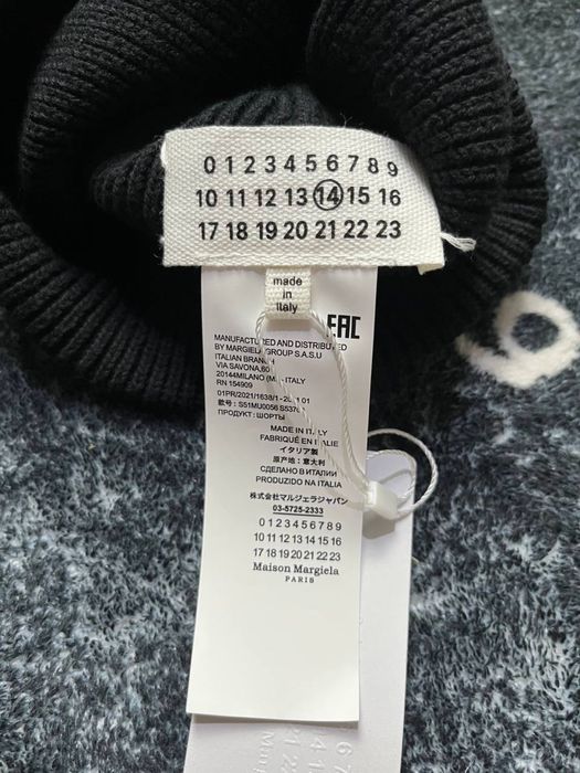 Набор шапка перчатки maison margiela