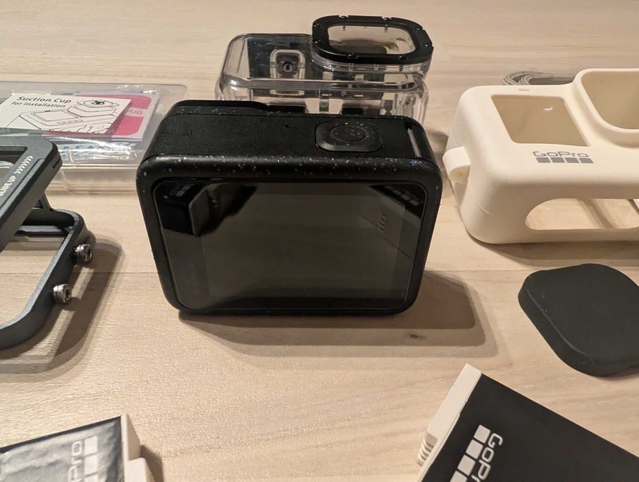 GoPro HERO 12 Black + Zestaw Akcesoriów + 3 Baterie Enduro