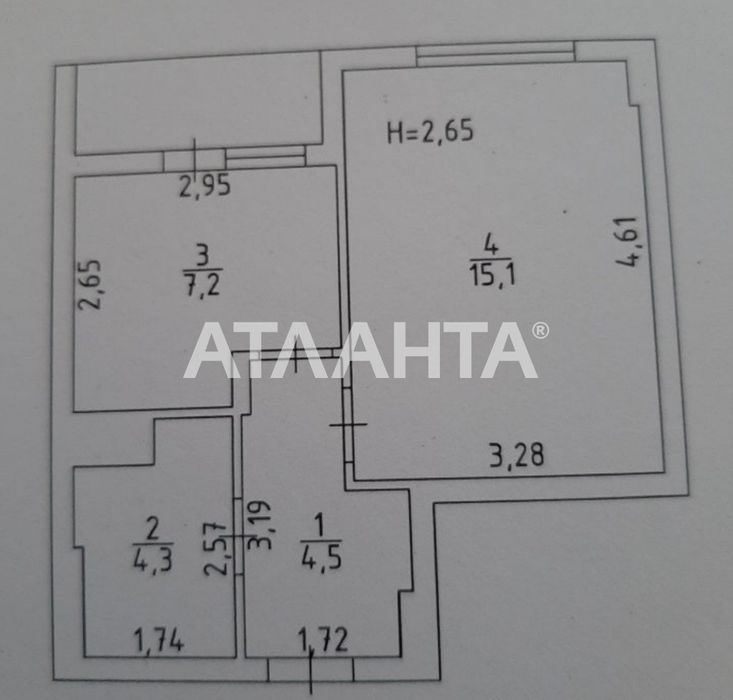 Уютная 1-комнатная квартира с ремонтом в ЖК 7 Небо