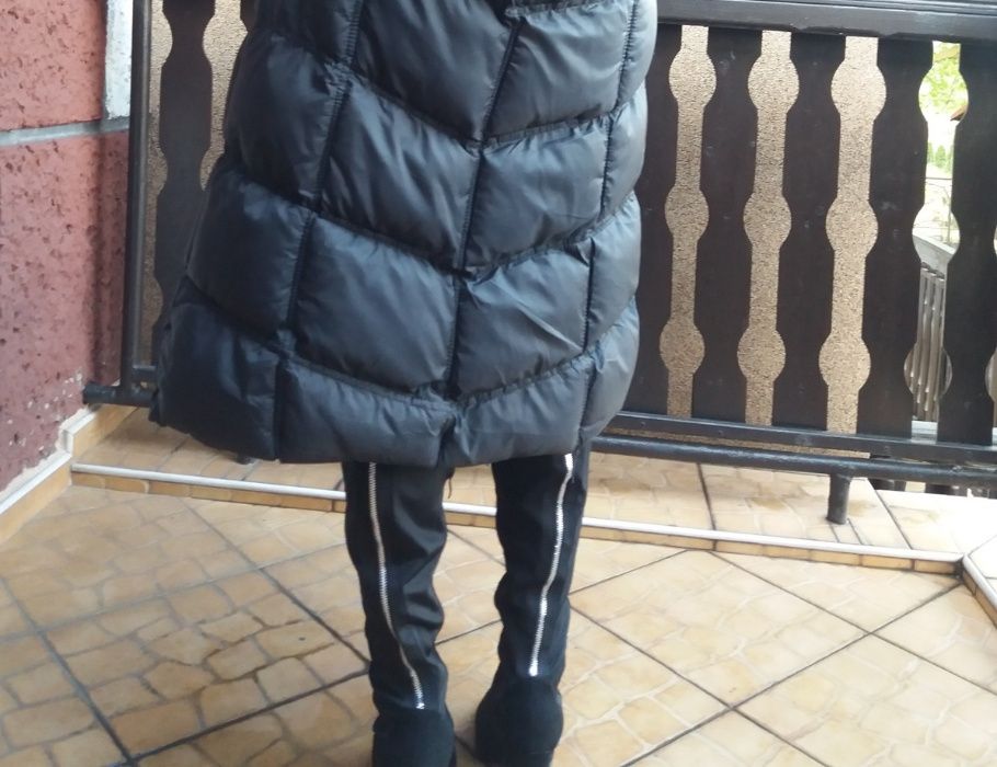 Kozaki czarne długie zamszowe r 41