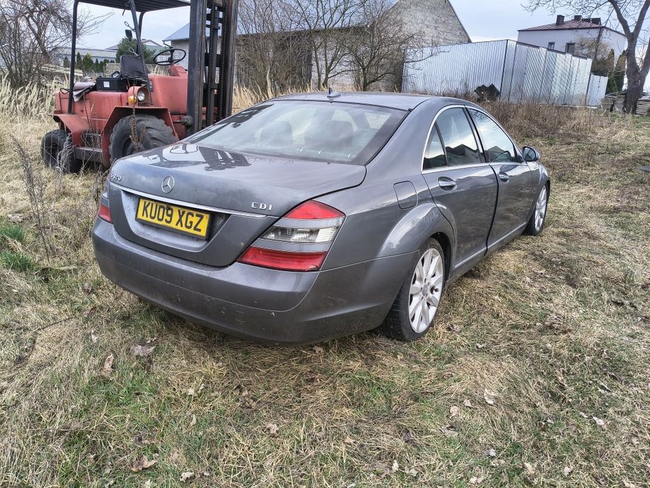 Karoseria Mercedes  S-class W221 C368 Szara Maska Zderzak Błotnik Wysy