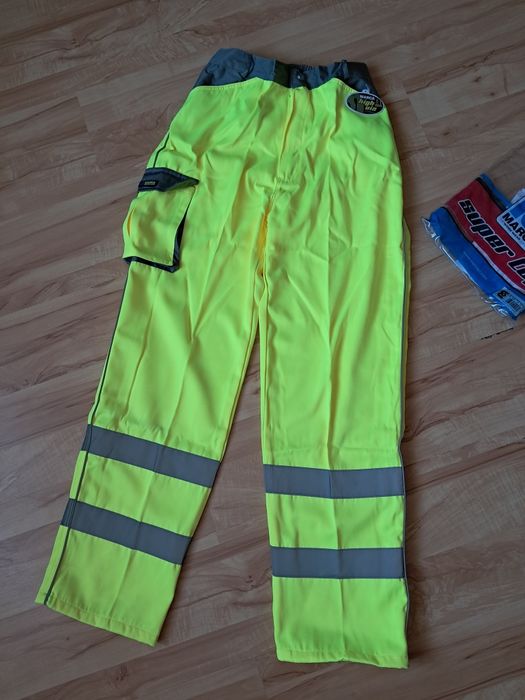 Spodnie ochronne robocze ostrzegawcze Marca Nowe