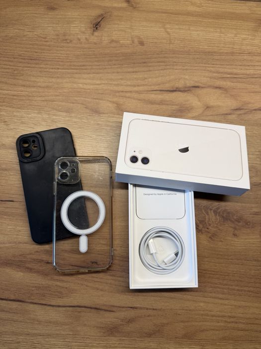 Apple iPhone 11 64 GB Biały | Bardzo dobry stan | Pudełko + akcesoria