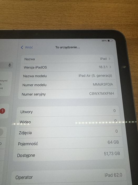 Ipad Air 5 Gen Cellular 64GB
