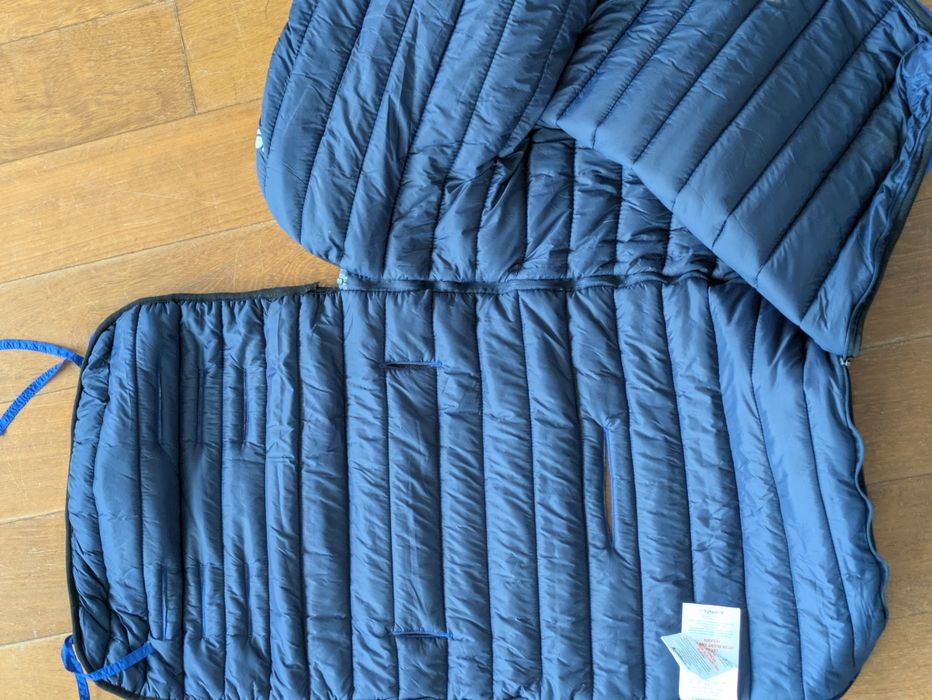 Saco de Dormir CuddleCo ComfiSnug 3-em-1 (Azul Real)