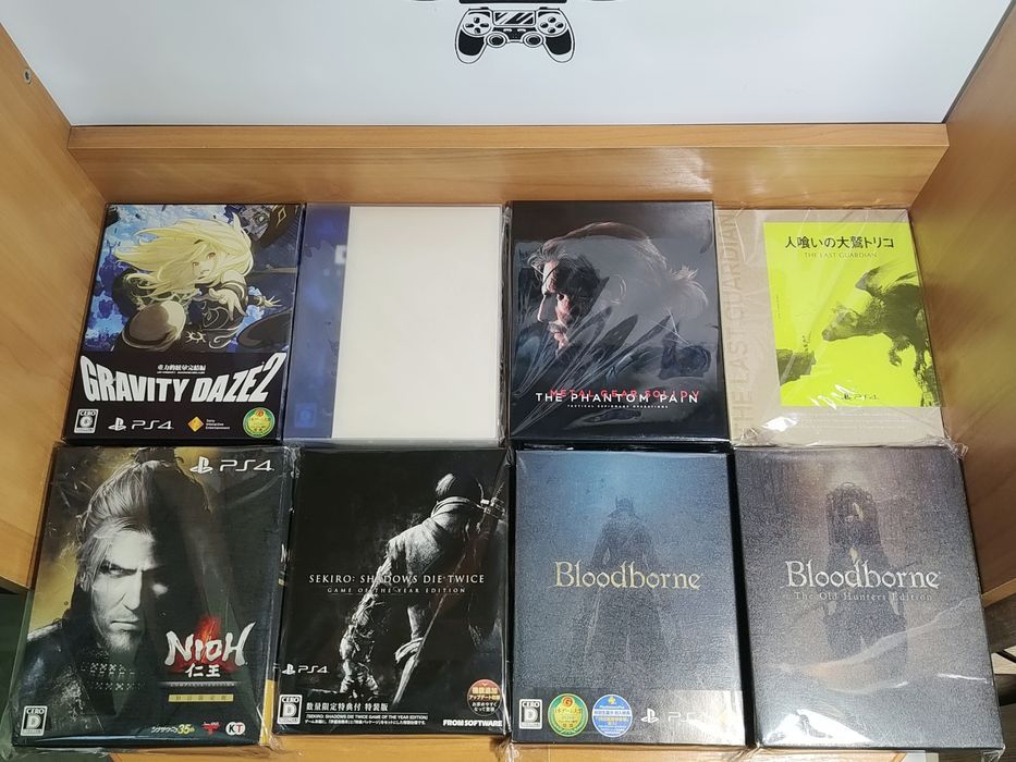 Рідкісне лімітоване видання з Японії Detroit, Bloodborne, Nioh, Sekiro, Last Guardian PS4