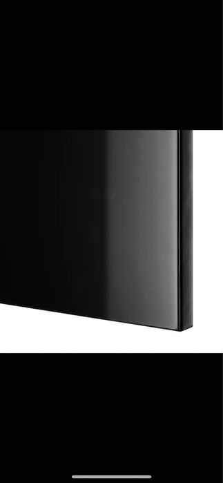 Porta movel tv besta do ikea - preto brilhante