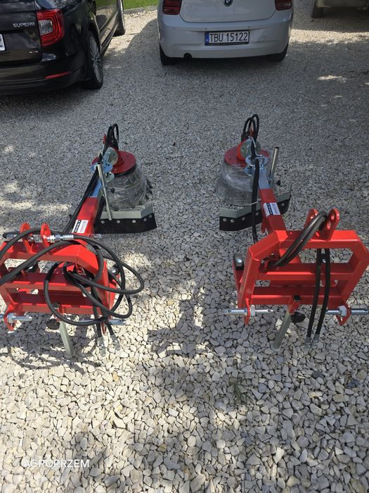 Nowa hydrauliczna odchwaszczarka rotacyjna do chwastów na tuz ciągnika