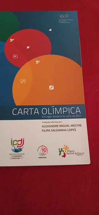Carta Olímpica IPDJ de 2011