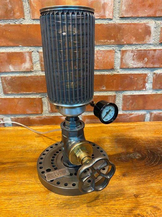 Lampa gabinetowa, industrialna, antyk
