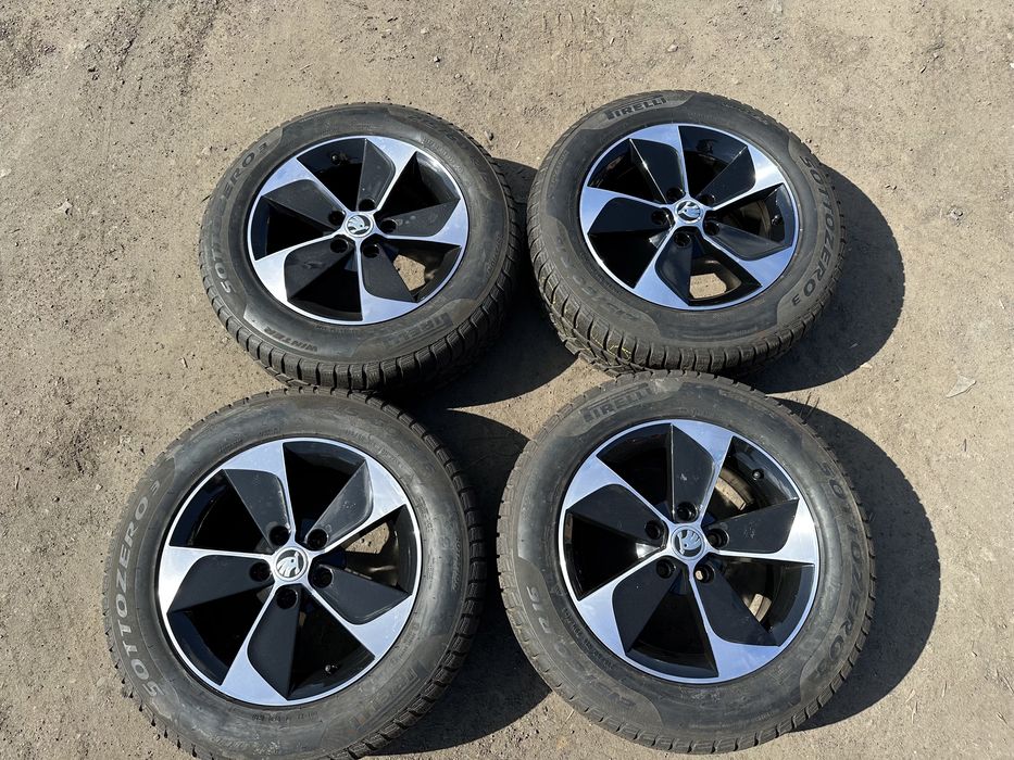 Диски Skoda Pirelli Sottozero 215 60 16