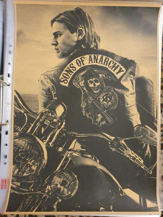 Plakat Sons of Anarchy A3 30x42 Dekoracja idealny na prezent