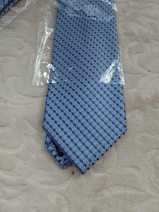 Suit Connection/Krawat jedwabny z Londynu, NOWY