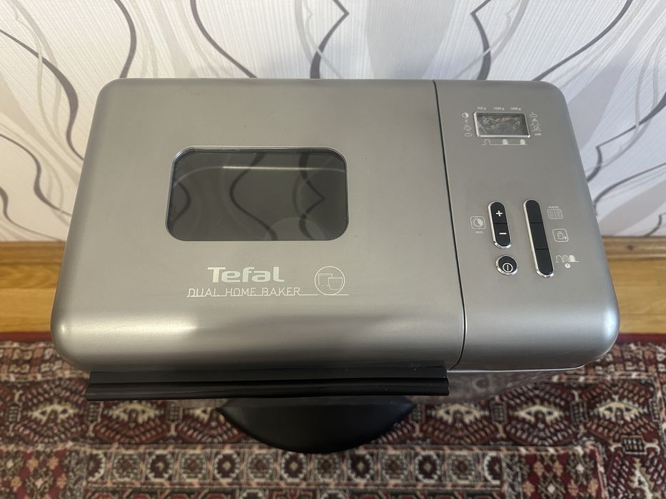 Хлібопічка Tefal dual home baker