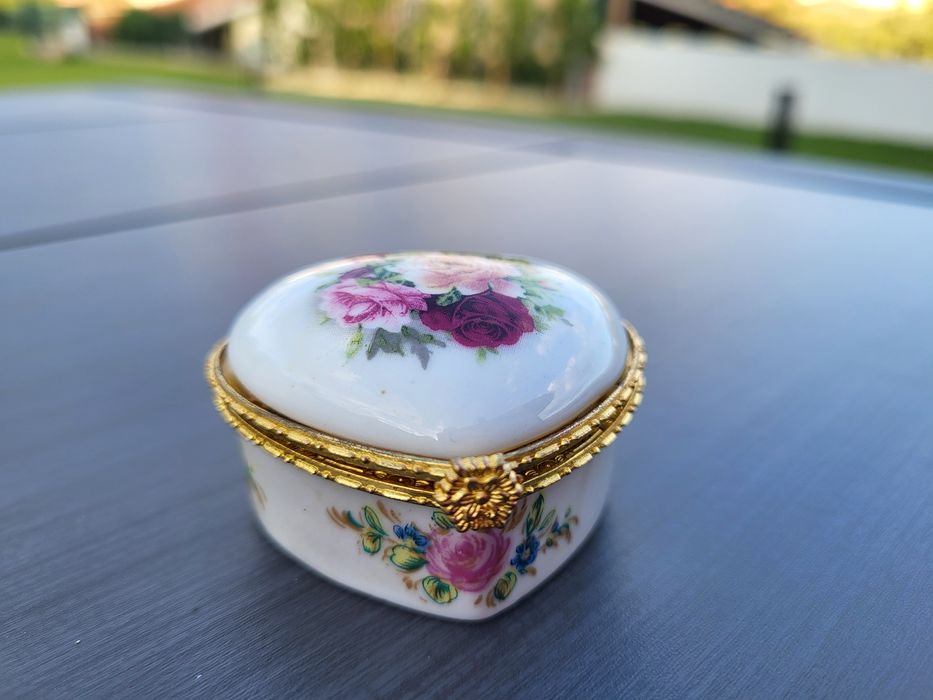 Caixas miniatura porcelana coleccionador