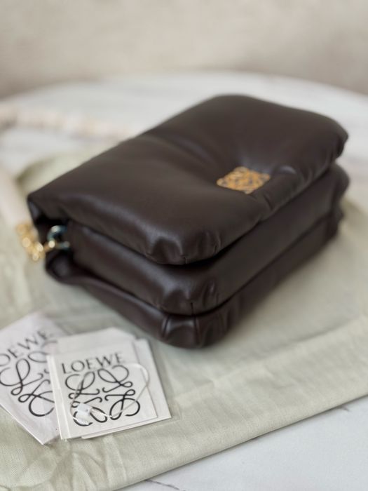 Сумка-пуфер Loewe puff Лоеве преміум 1:1