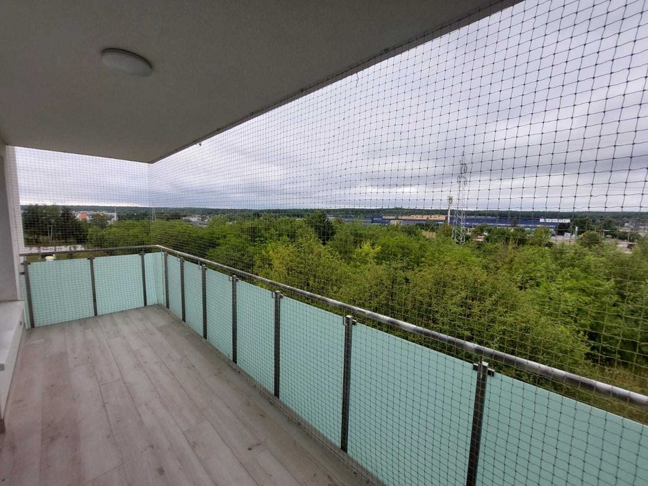 SIATKA DLA KOTA zabezpieczająca balkon !! Działamy na całym Podlasiu!!