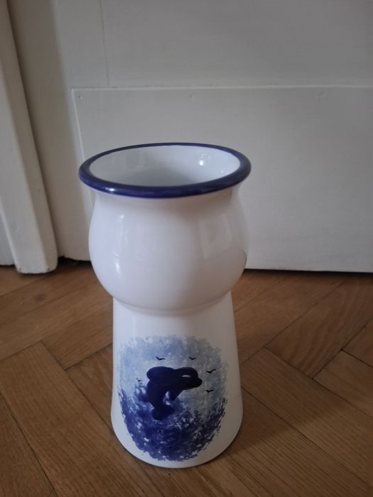 Elegancki  wazon, ręczna manufaktura ceramiczna w Maklemburgii / Pomorze/ Niemcy