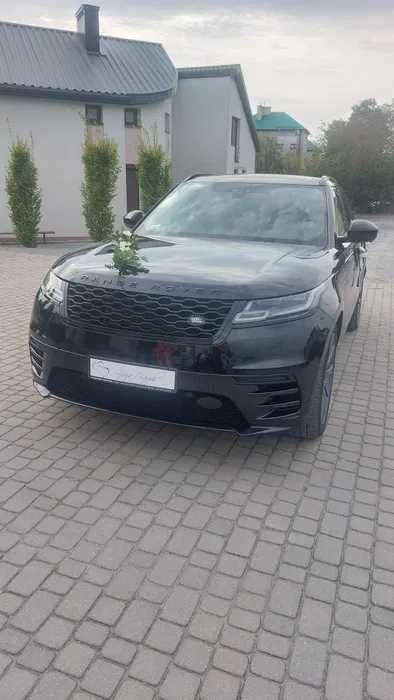 Auto do ślubu Range Rover Velar , czarny suv