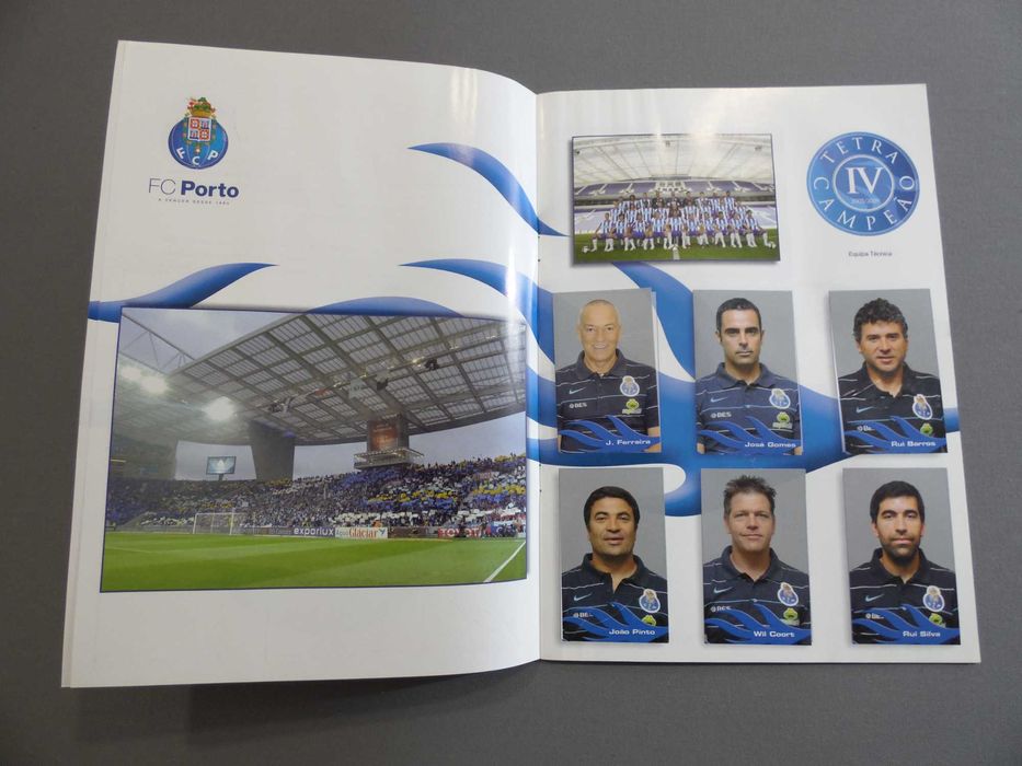 Caderneta Completa FC Porto Tetra Campeão