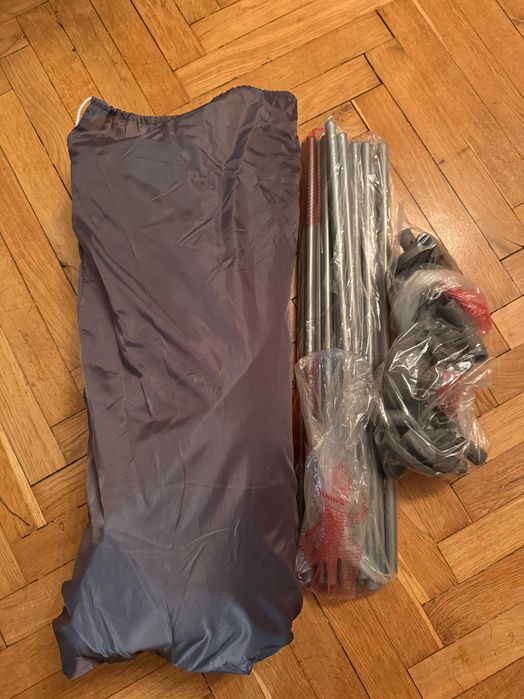 Манеж дитячий ігровий складний з сумкою FreeONHEXAGON Grey 44459 Сірий