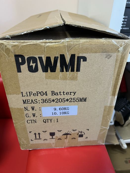 Аккумулятор PowMr Lifepo4 12v 24v