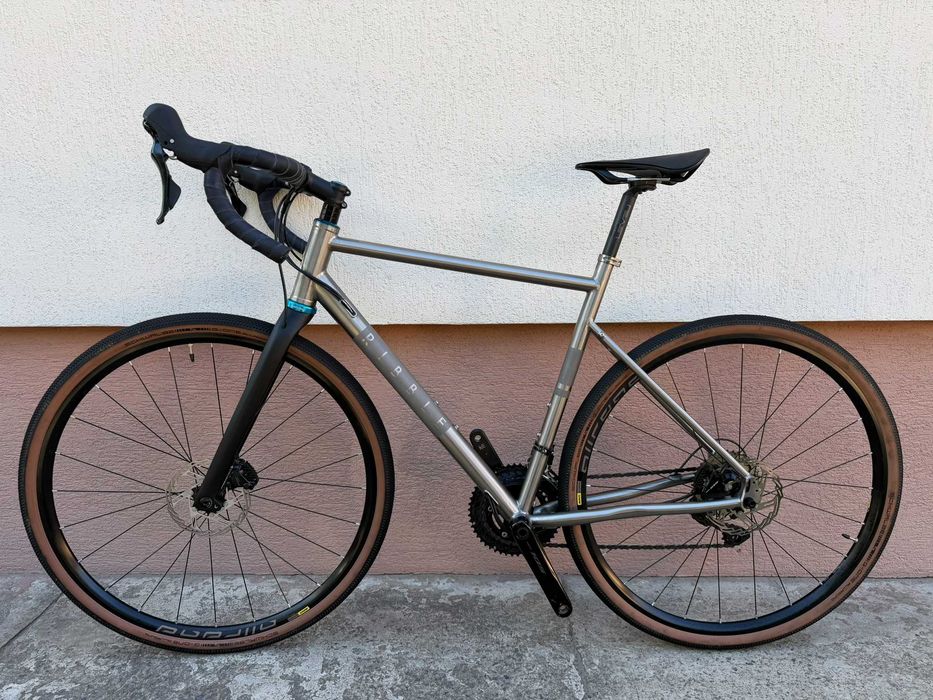 Rower szosowy Ribble endurance CGR Ti, tytanowy, Shimano 105 2x12