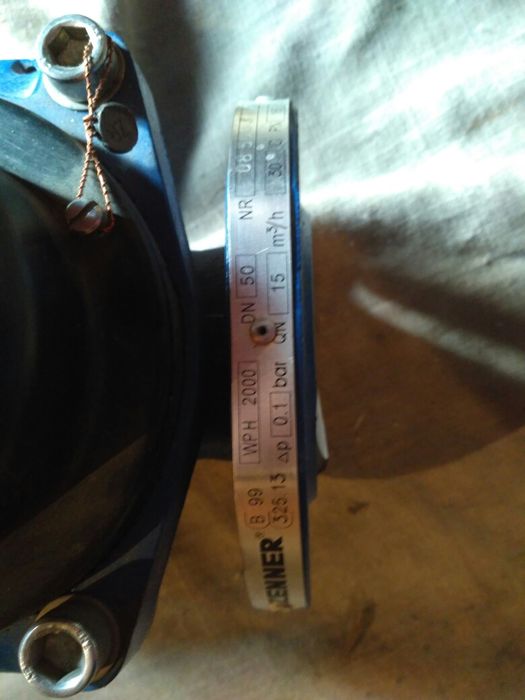 Водомер счётчик для воды zenner dn 50