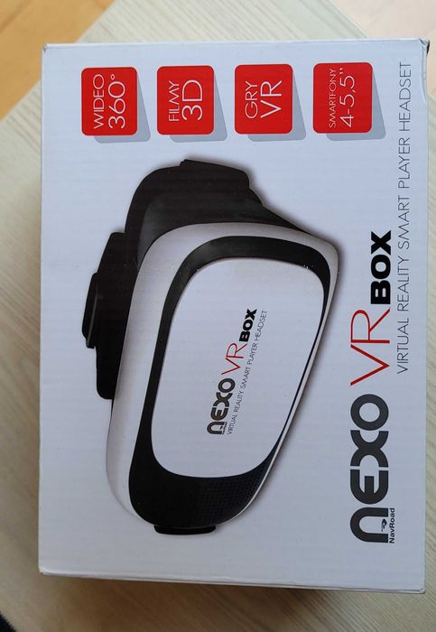 Okulary 3D Nexo VR Box do smartfonów o przekątnej ekranu 4-5,5