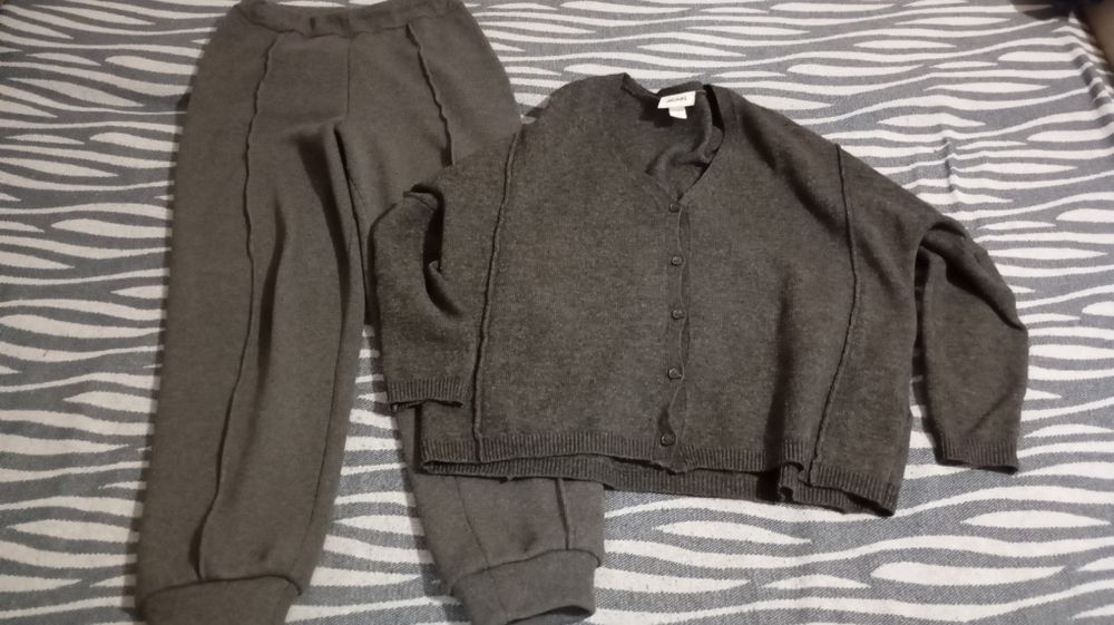 Костюм в'язаний шерсть кашемір monki l/xl