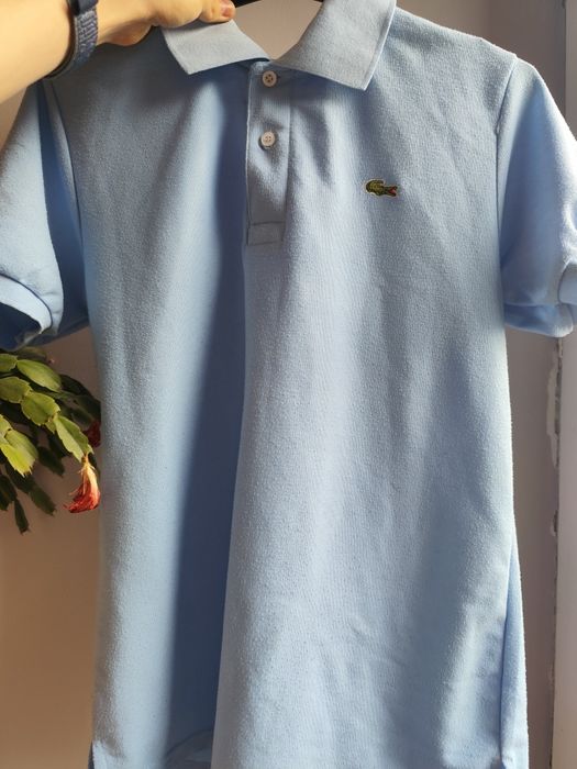 Lacoste Polo (DH2050 Niebieski Regular Fit)